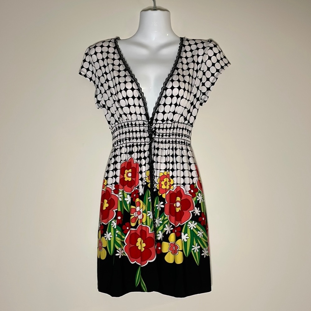 Ripe- Buttoned over shirt, Lace Trim and Vibrant Pattern